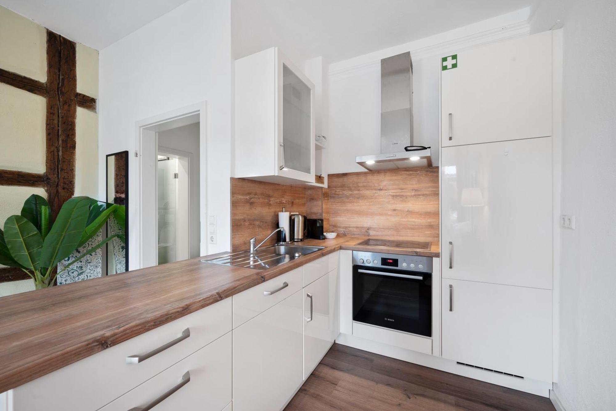 Backhome - Suite L - Parkhaus - Fantastische Schlosslage - Smarttv - Waschmaschine - Netflix - 50Qm - 24H Checkin- Apartment 3 Λούντβιχσμπουργκ Εξωτερικό φωτογραφία